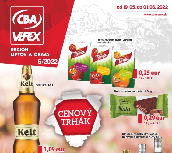 cba-verex - leták od 19.05.2022