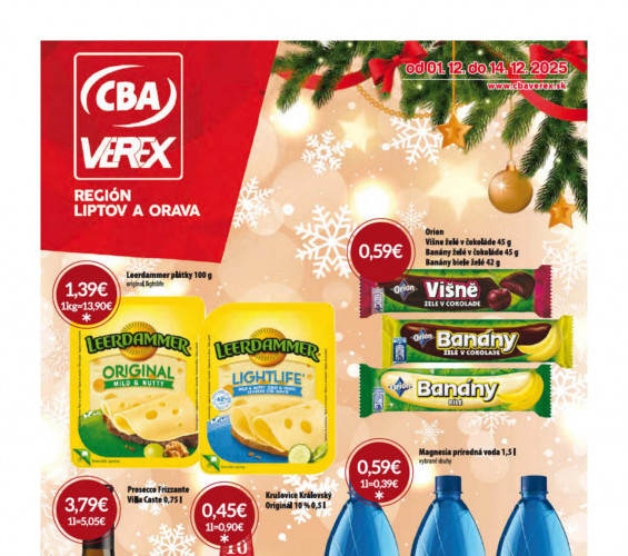 cba-verex - leták od 01.12.2025