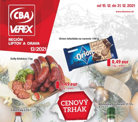 cba-verex - Verex leták cenový trhák od 15.12.2021