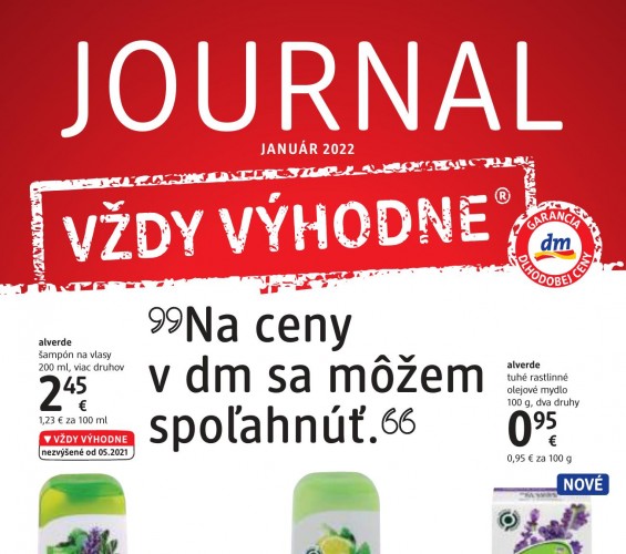 dm-drogerie-markt - dm Journal Január2022 od 01.01.2022