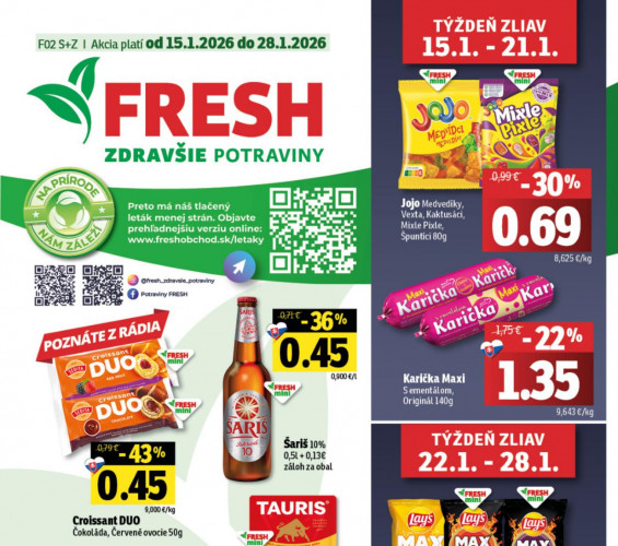 fresh - leták od 15.01.2026