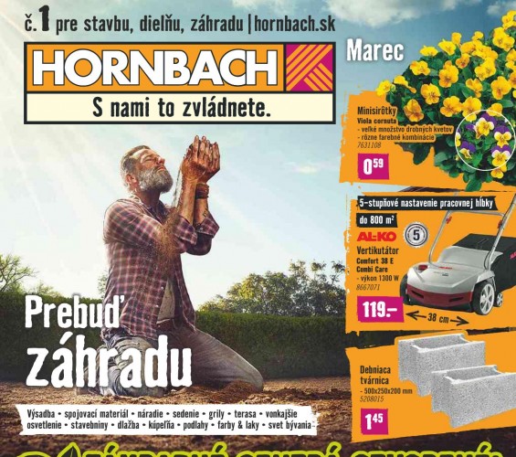hornbach - leták od 01.03.2021