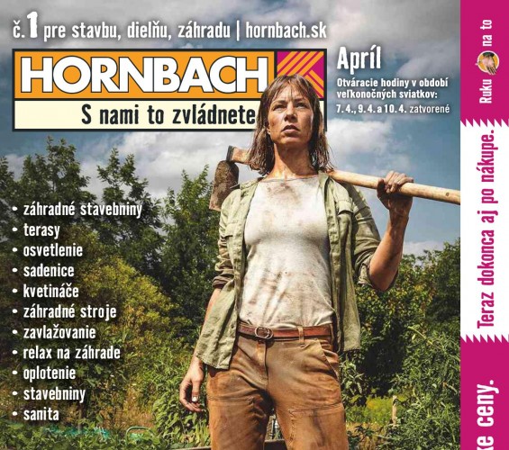 hornbach - leták od 01.04.2023