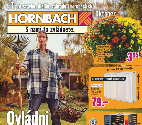 hornbach - leták od 01.10.2022
