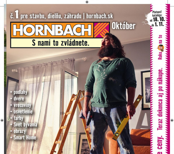 hornbach - leták od 18.10.2023