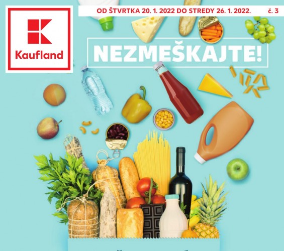 kaufland - Kaufland super leták od 20.01.2022
