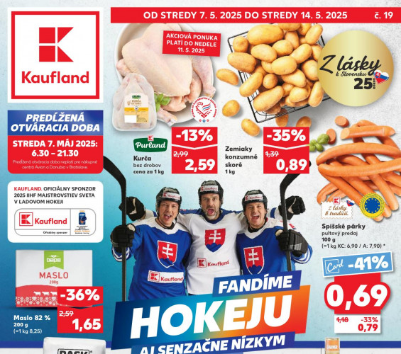 kaufland - leták od 07.05.2025