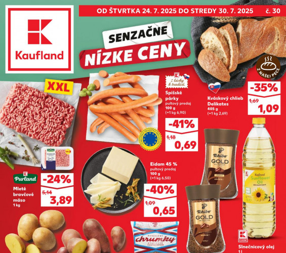 kaufland - leták od 24.07.2025