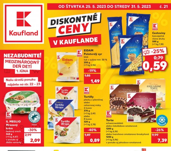 kaufland - leták od 25.05.2023