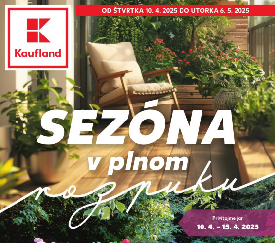 Kaufland - leták Kaufland Jarný leták od 10.04.2025