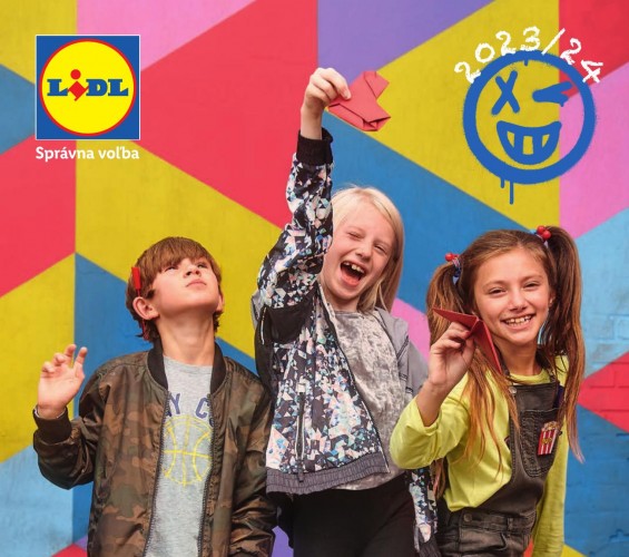 lidl - leták Lidl škola od 10.08.2023