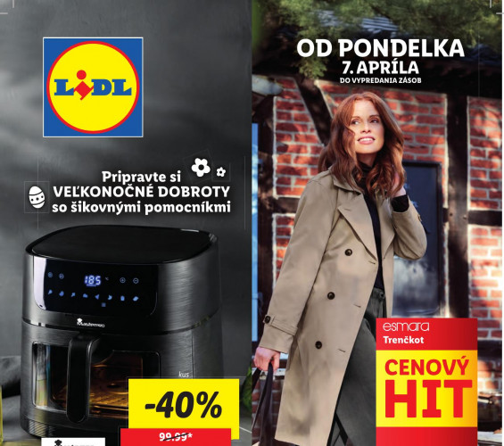 lidl - leták Lidl tovar od 07.04.2025