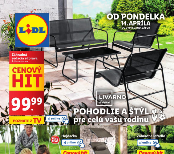 lidl - leták Lidl tovar od 14.04.2025