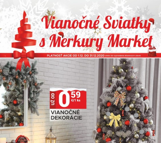 merkury-market - Vianočná ponuka od 01.12.2020