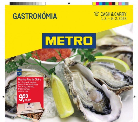 metro - Metro leták Gastronómia od 01.02.2023