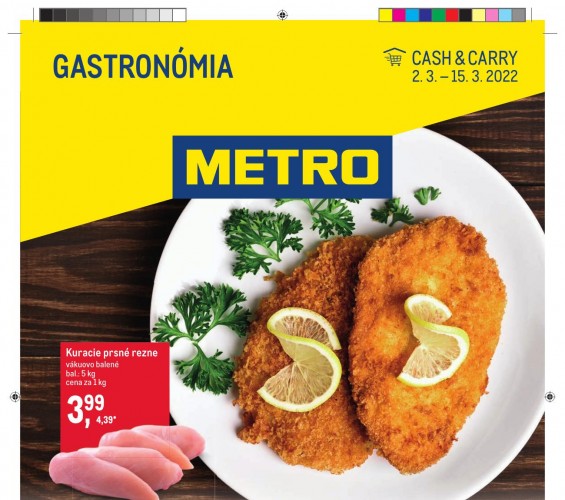 metro - Metro leták Gastronómia od 02.03.2022