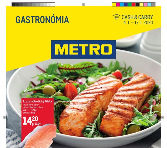 metro - Metro leták Gastronómia od 04.01.2023