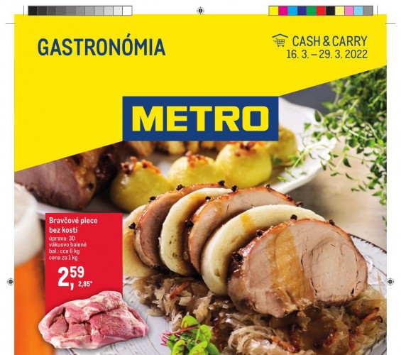 metro - Metro leták Gastronómia od 16.03.2022