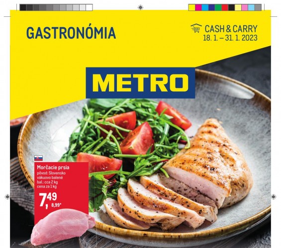 metro - Metro leták Gastronómia od 18.01.2023