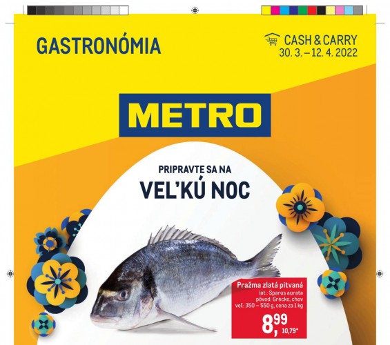 metro - Metro leták Gastronómia od 30.03.2022