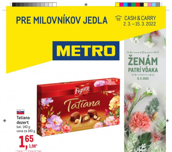 metro - Metro leták pre milovníkov jedla od 02.03.2022