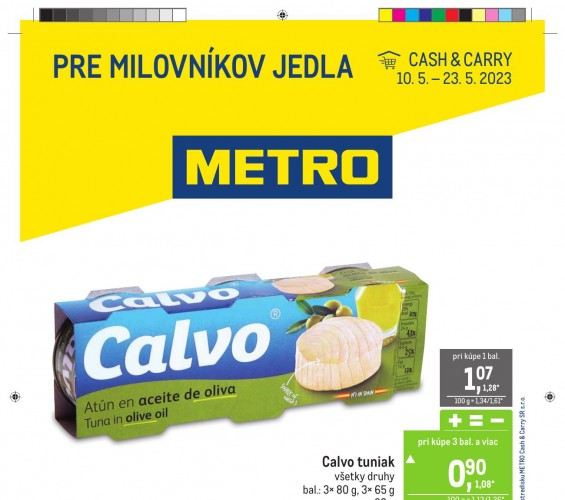 metro - Metro leták pre milovníkov jedla od 10.05.2023