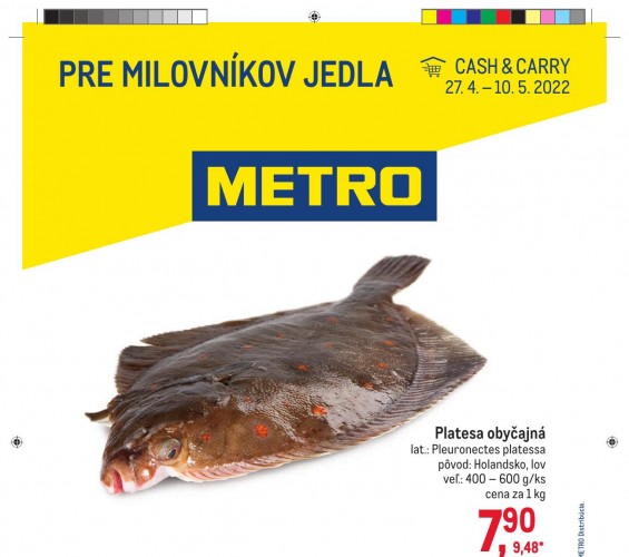 metro - Metro leták pre milovníkov jedla od 27.04.2022