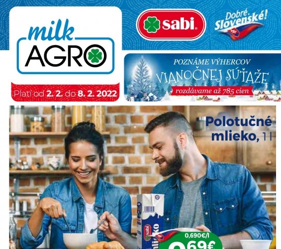 milk-agro - Akciový leták od 02.02.2022