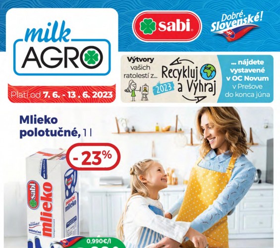 milk-agro - leták od 07.06.2023