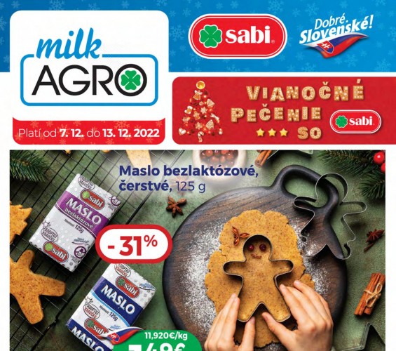 milk-agro - leták od 07.12.2022