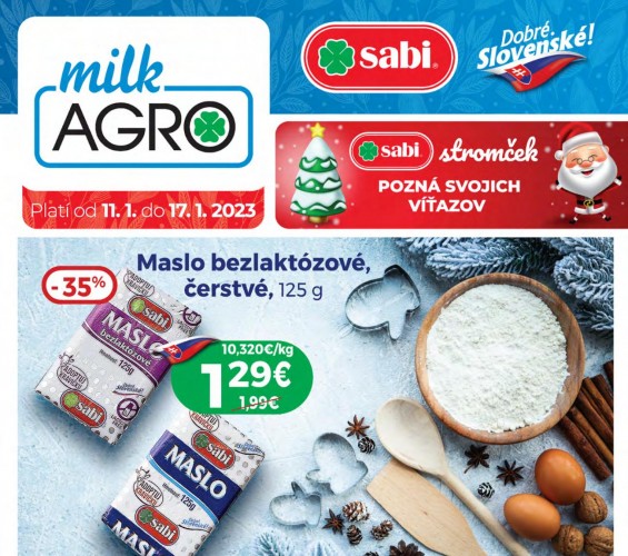 milk-agro - leták od 11.01.2023