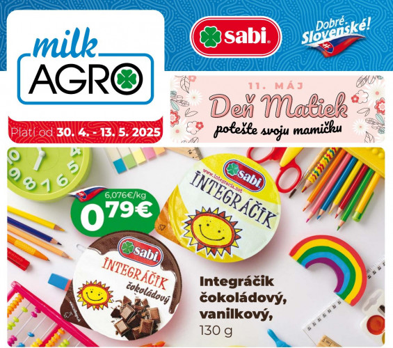 milk-agro - leták od 30.04.2025