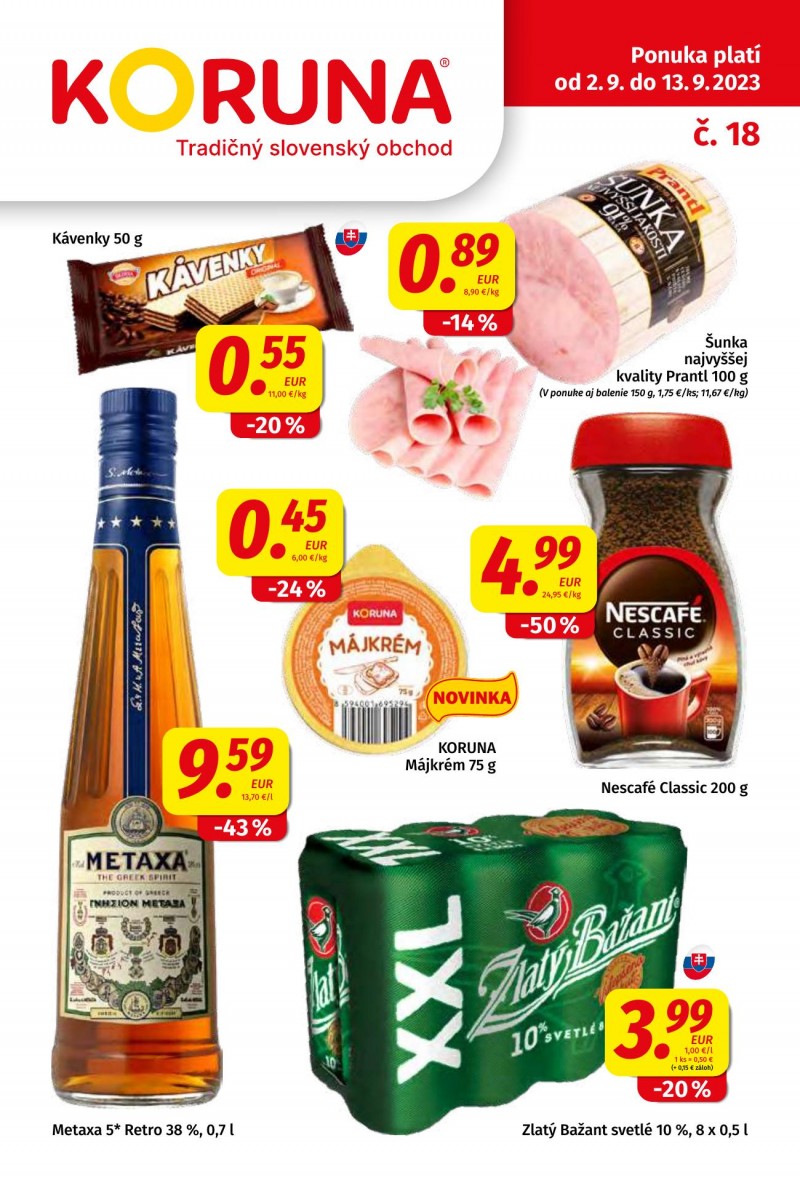 Potraviny Koruna