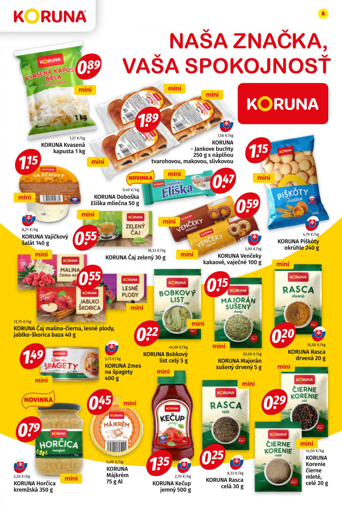 Potraviny Koruna