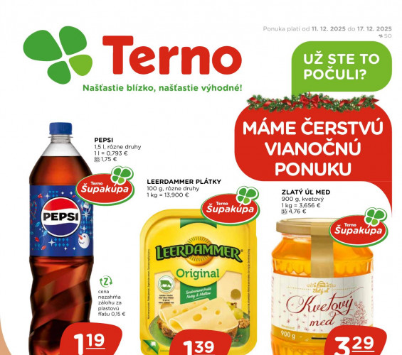 terno - leták od 11.12.2025