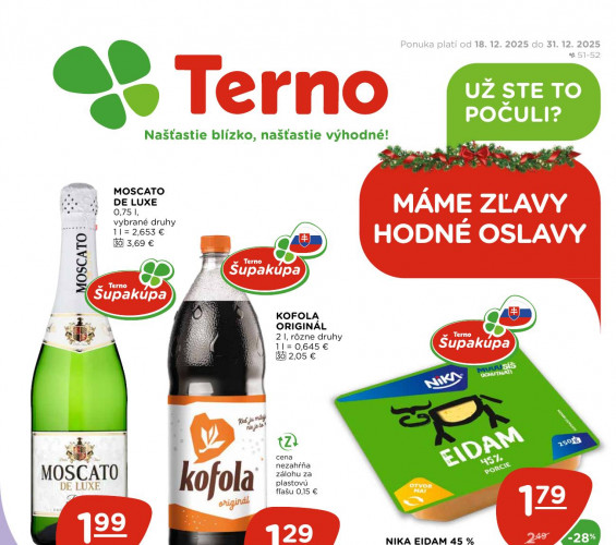 terno - leták od 18.12.2025