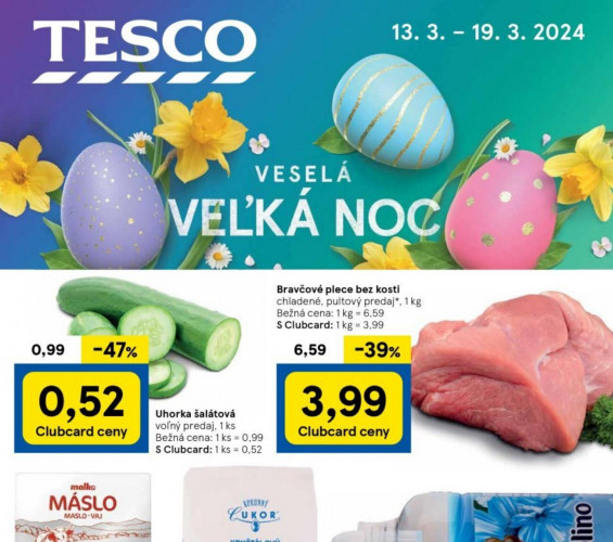 tesco - Leták Tesco Hypermarkety od 13.03.2024