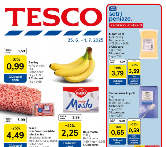 tesco - leták Tesco Hypermarkety od 26.06.2025