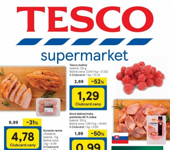 tesco - Leták Tesco Supermarkety od 03.05.2023