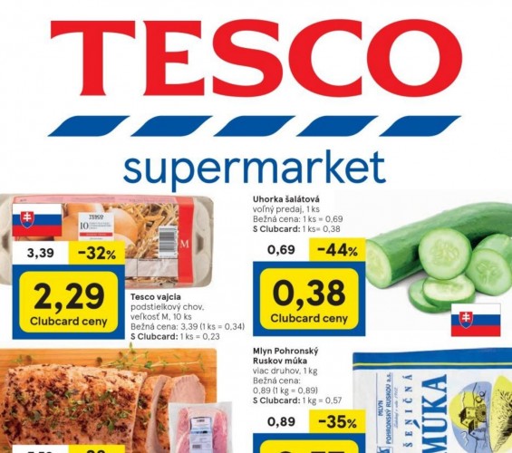 tesco - Leták Tesco Supermarkety od 07.06.2023