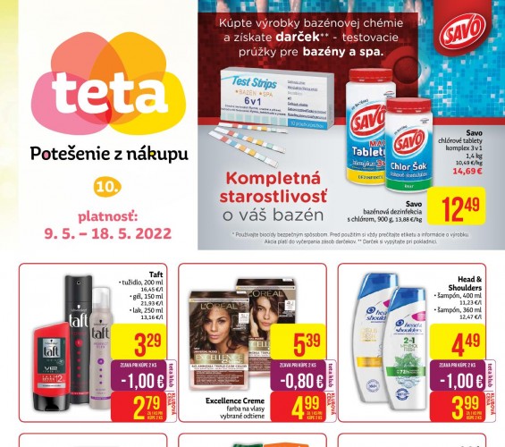 teta - leták od 09.05.2022