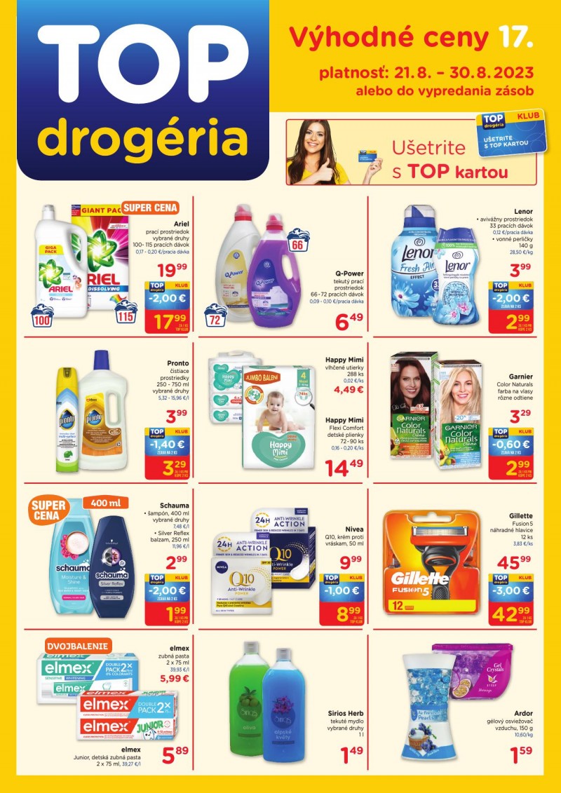 TOP drogéria