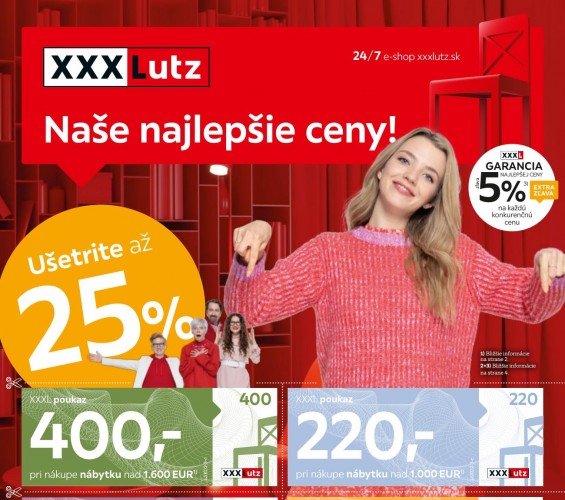 xxx-lutz - leták - Naše najlepšie ceny - ušetrite až 25 % od 27.02.2023