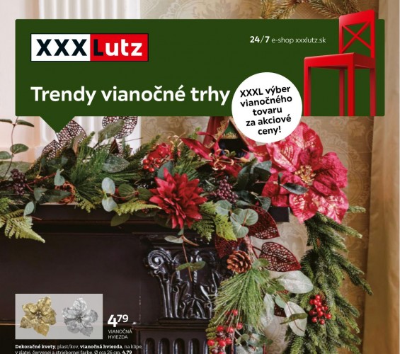 xxx-lutz - leták Vianočné trendy XXL od 10.10.2022