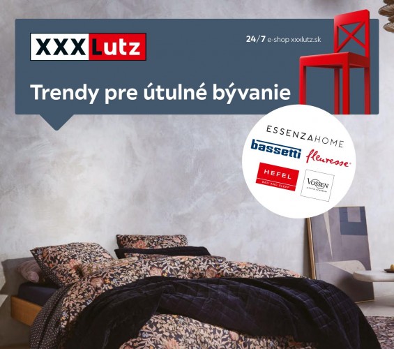 xxx-lutz - XXL leták - Trendy pre útulné bývanie od 17.10.2022